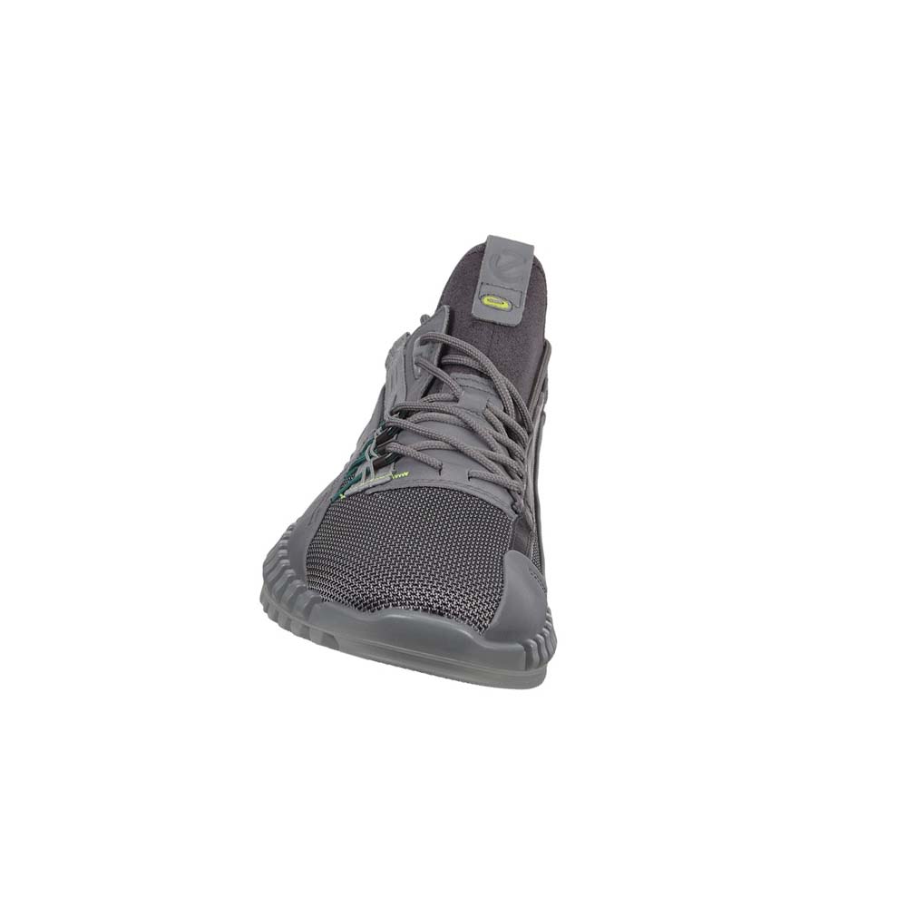 Ecco Zipflex Low Sneakers Herr Grå | SE 672JPQ